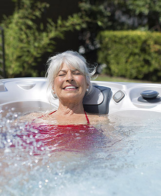 Hot Tub Enjoyment Family Image